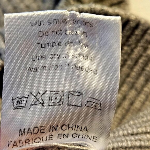 Gray Cable Knit Sweater Vest Women M Y2K Light Academia Preppy Layered Luxe - Picture 7 of 8